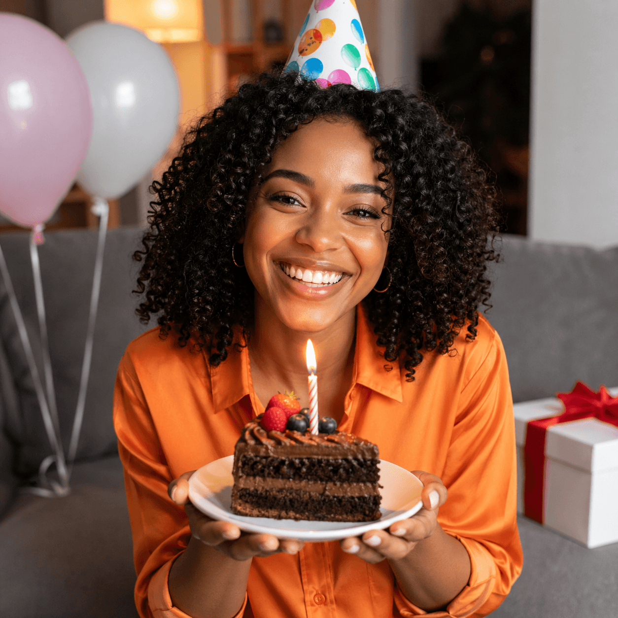 Portrait of Anita Cate, Birthday & Family Event Client
