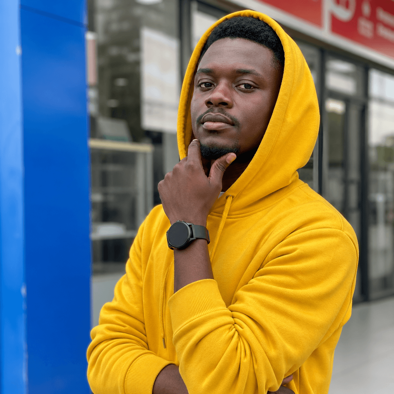 Portrait of Brian Wafula, Small Business Owner