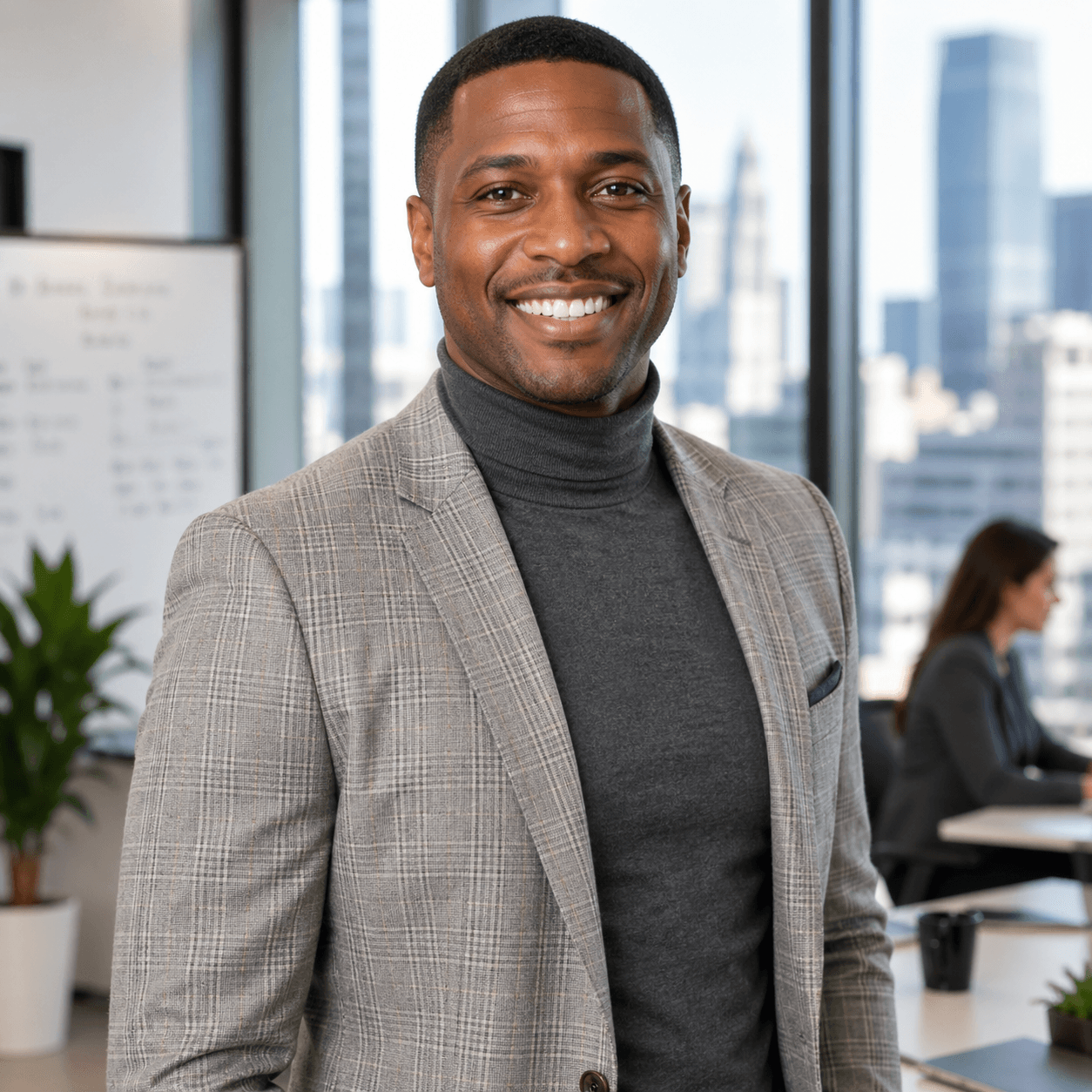 Portrait of Michael Mwangi, Photography Client